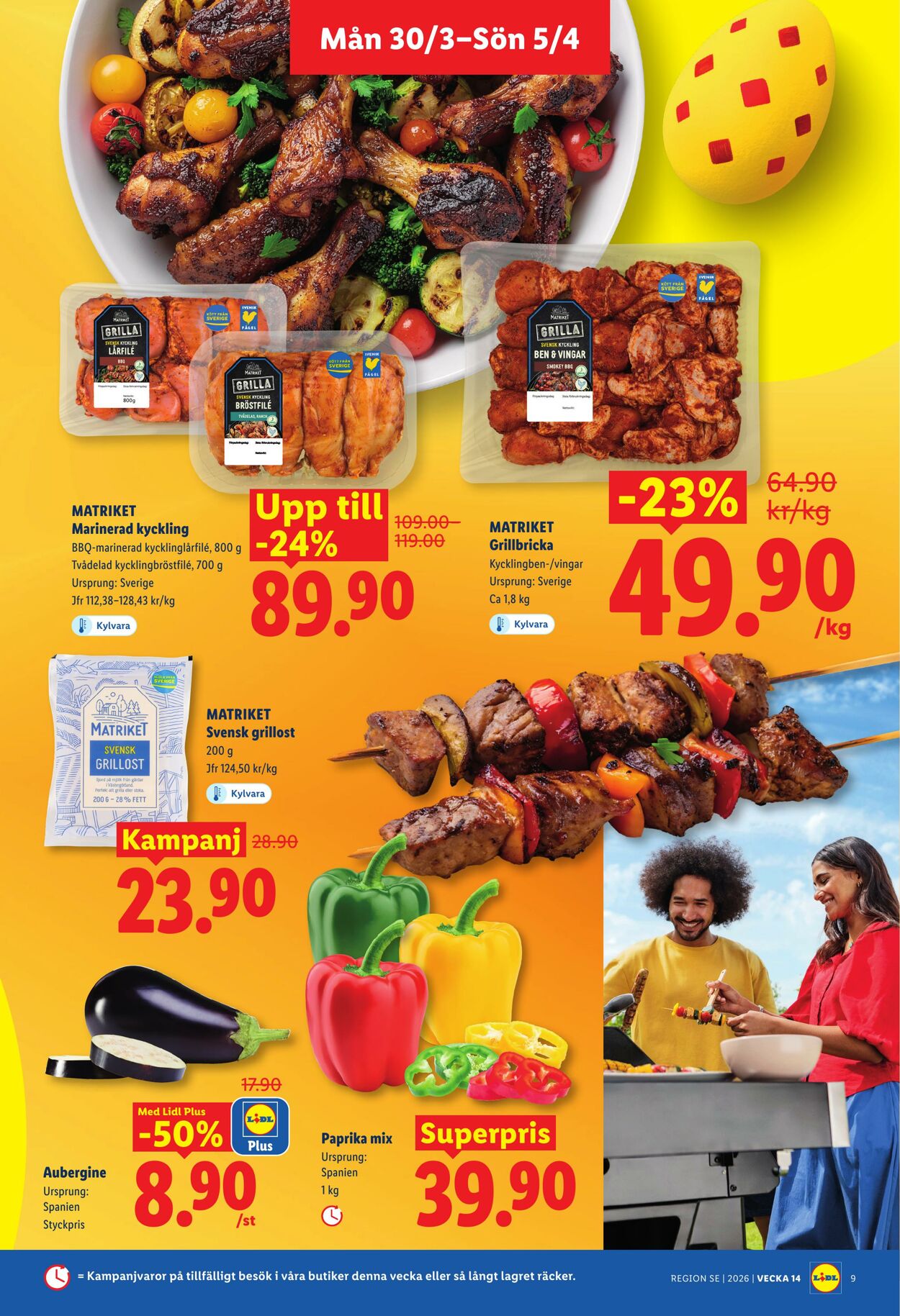 Erbjudanden Lidl 30.03.2026 - 27.03.2027
