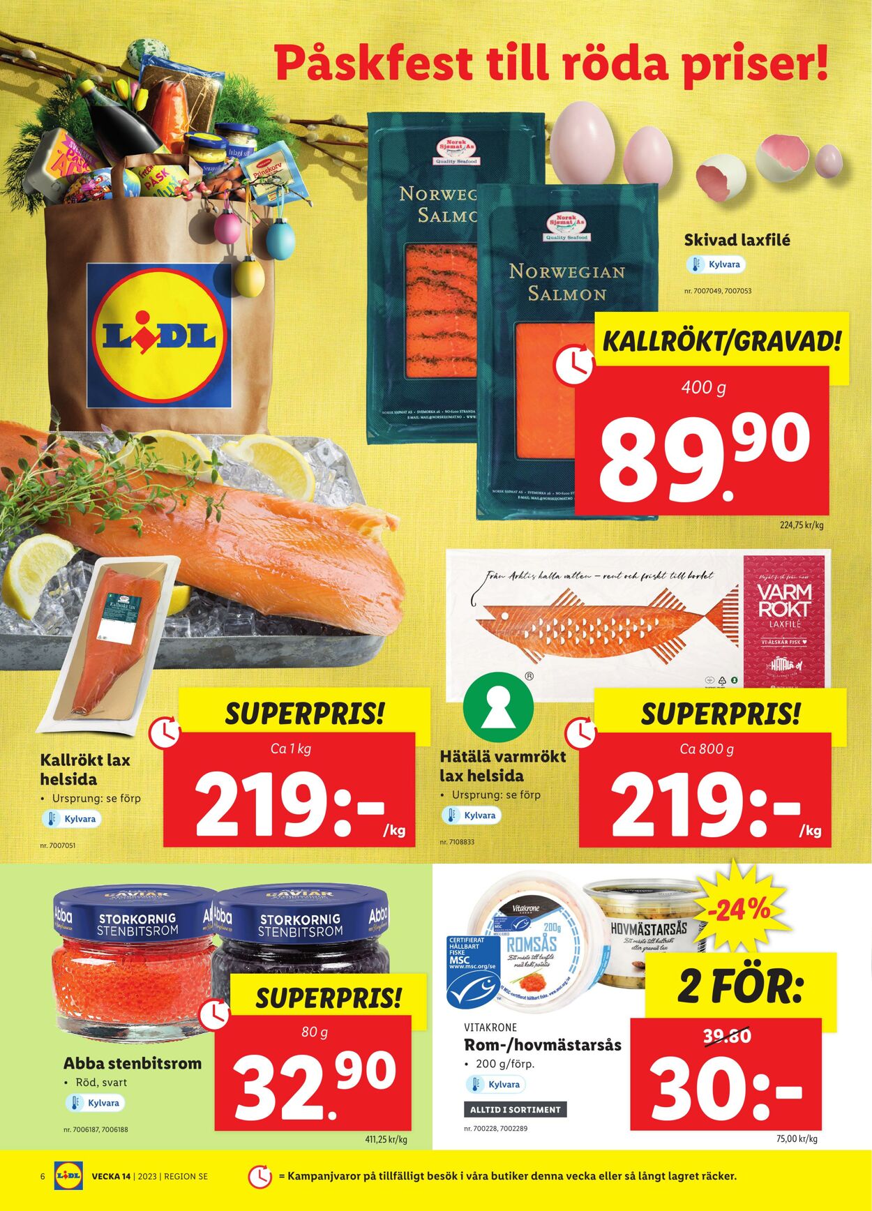 Erbjudanden Lidl 03.04.2023 - 09.04.2023