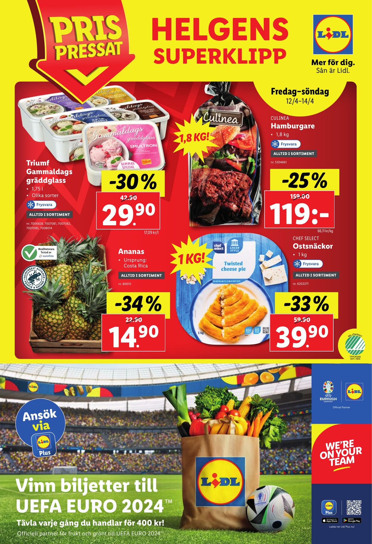 Erbjudanden Lidl 08.04.2024 - 14.04.2024