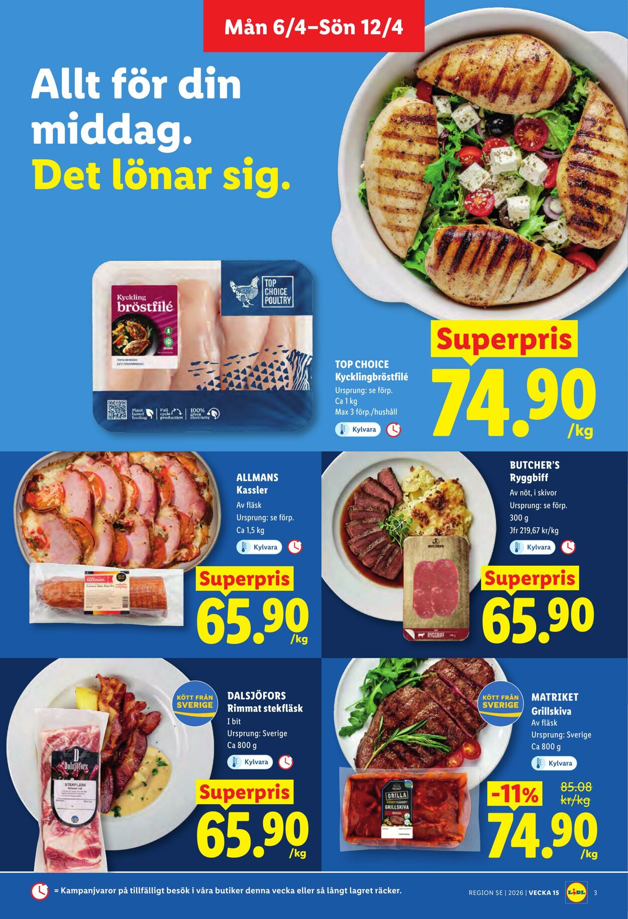 Erbjudanden Lidl 06.04.2026 - 12.04.2026