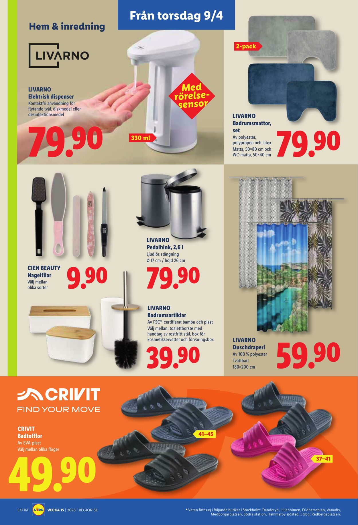 Erbjudanden Lidl 06.04.2026 - 12.04.2026