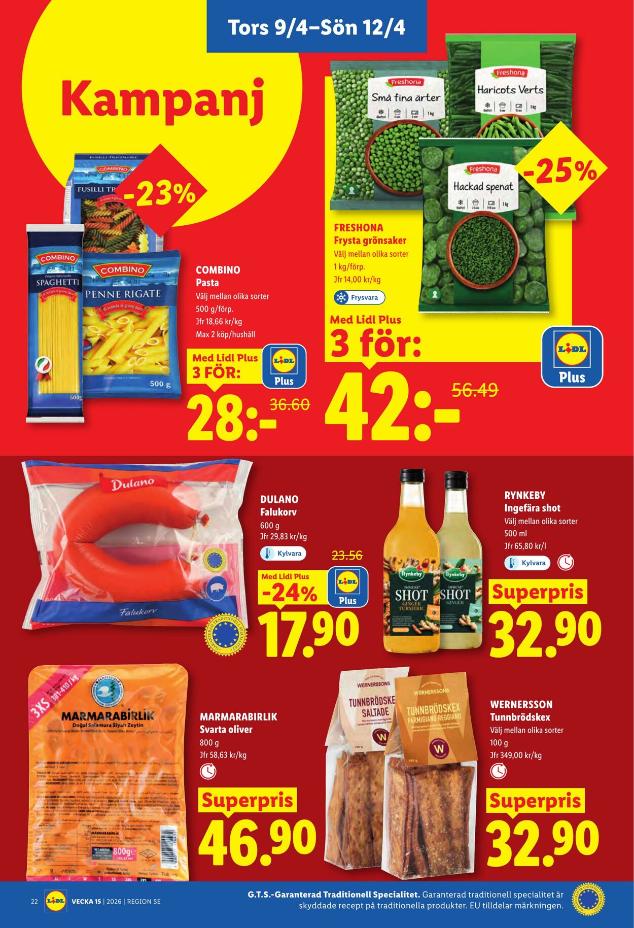 Erbjudanden Lidl 06.04.2026 - 12.04.2026
