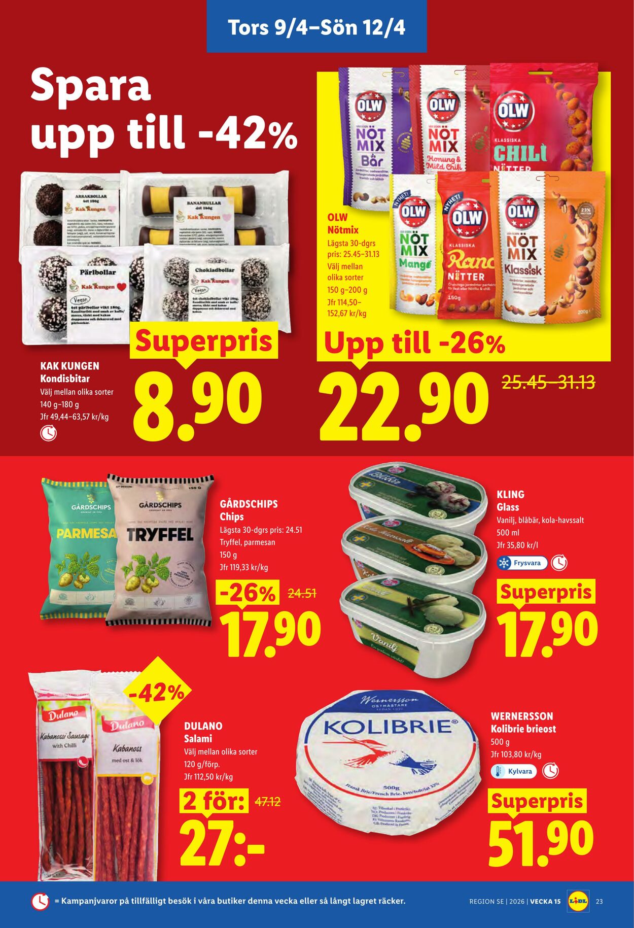 Erbjudanden Lidl 06.04.2026 - 12.04.2026