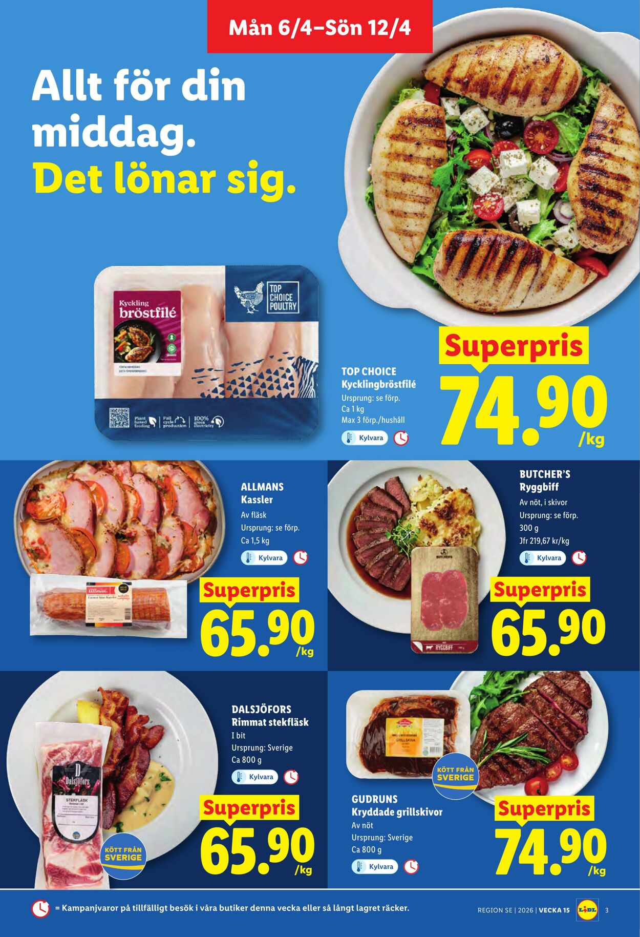 Erbjudanden Lidl 06.04.2026 - 12.04.2026