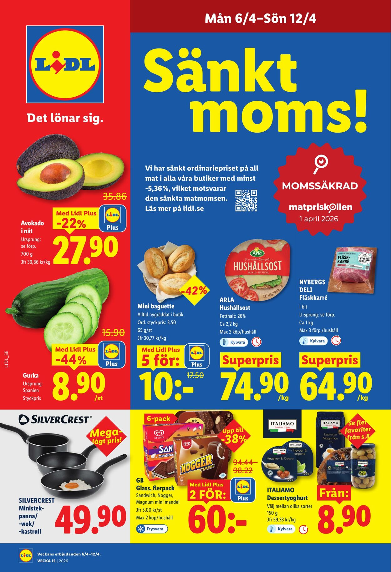 Erbjudanden Lidl 06.04.2026 - 12.04.2026