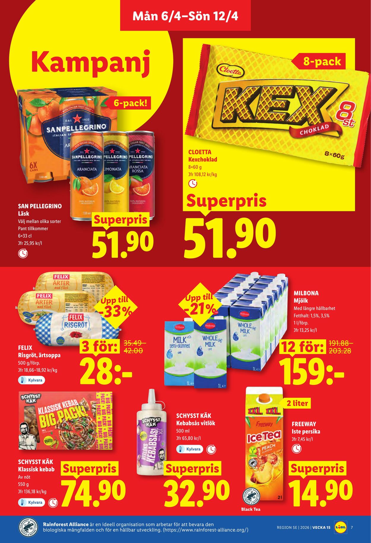 Erbjudanden Lidl 06.04.2026 - 12.04.2026