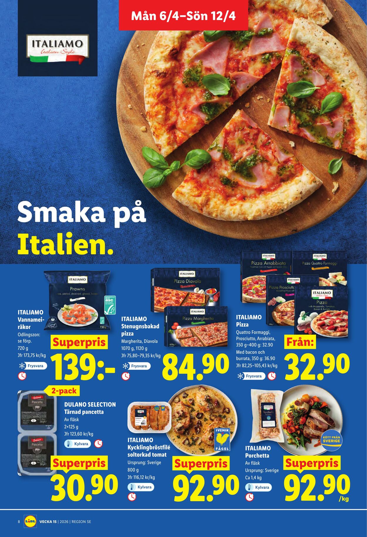 Erbjudanden Lidl 06.04.2026 - 12.04.2026