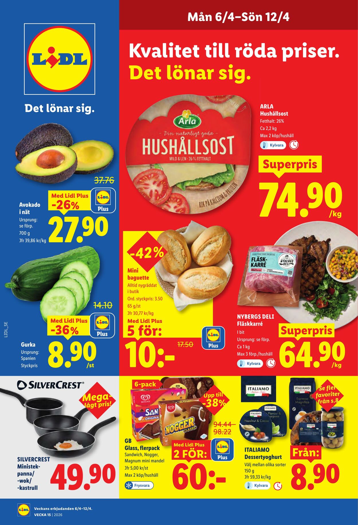 Erbjudanden Lidl 06.04.2026 - 12.04.2026