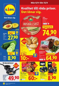 Erbjudanden Lidl 06.04.2026 - 12.04.2026