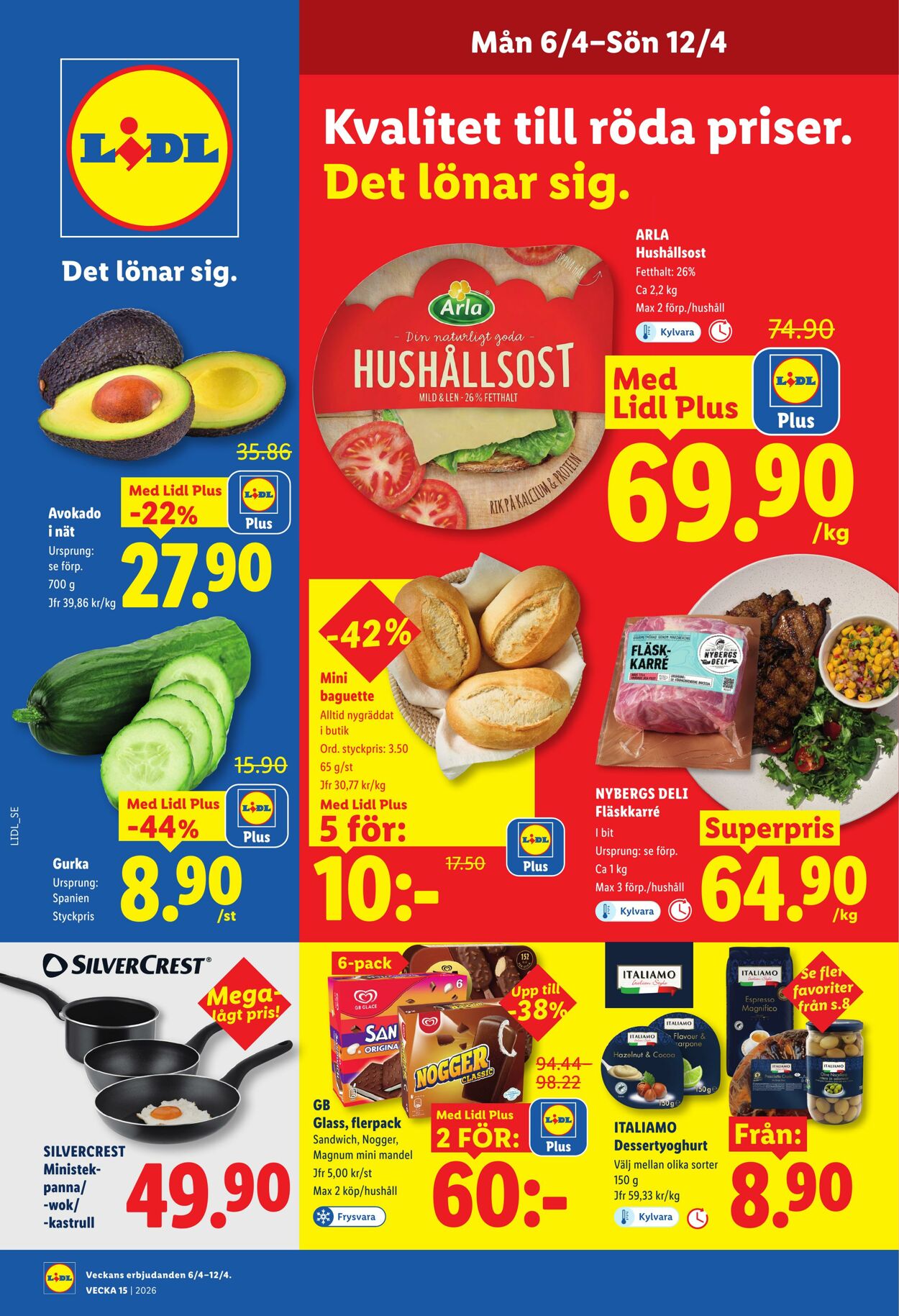 Erbjudanden Lidl 06.04.2026 - 12.04.2026