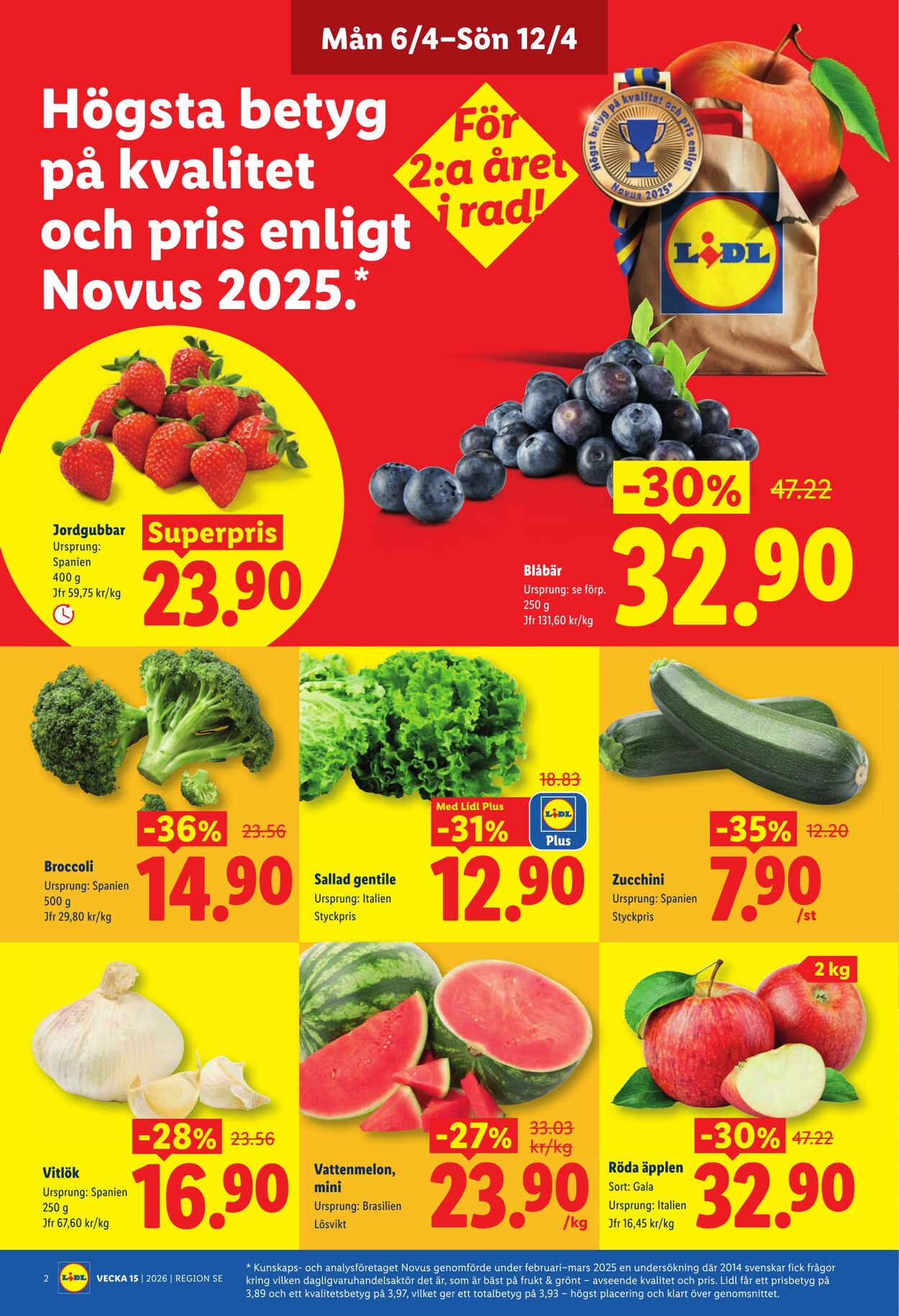 Erbjudanden Lidl 06.04.2026 - 12.04.2026