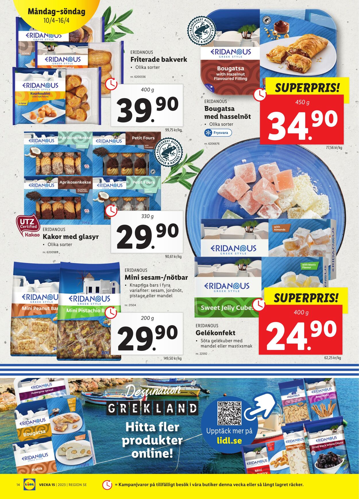 Erbjudanden Lidl 10.04.2023 - 16.04.2023