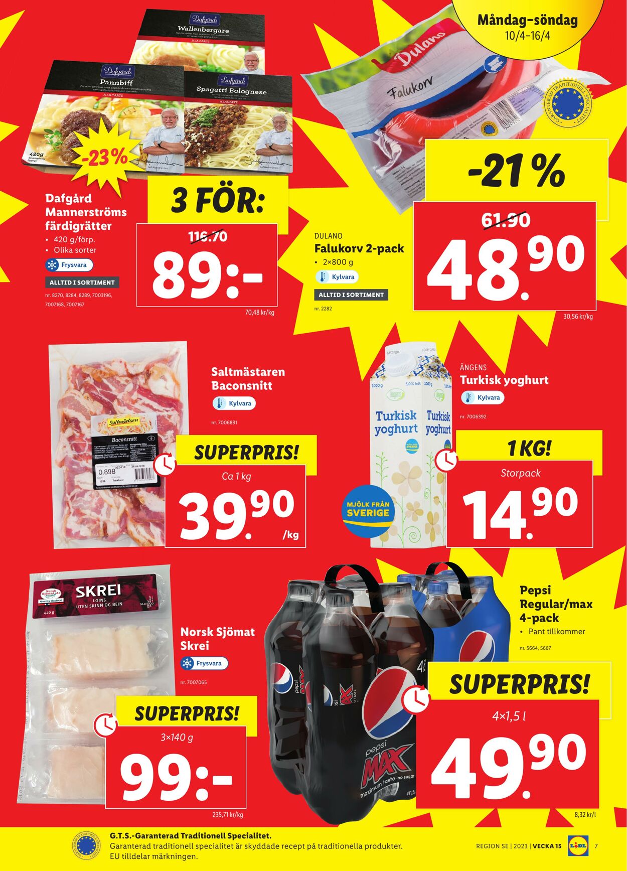 Erbjudanden Lidl 10.04.2023 - 16.04.2023