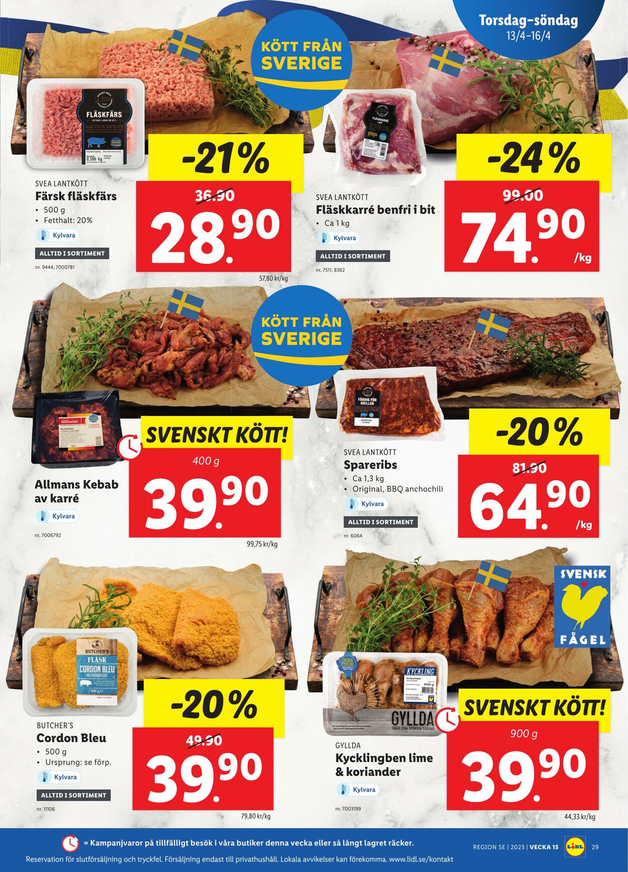 Erbjudanden Lidl 10.04.2023 - 16.04.2023