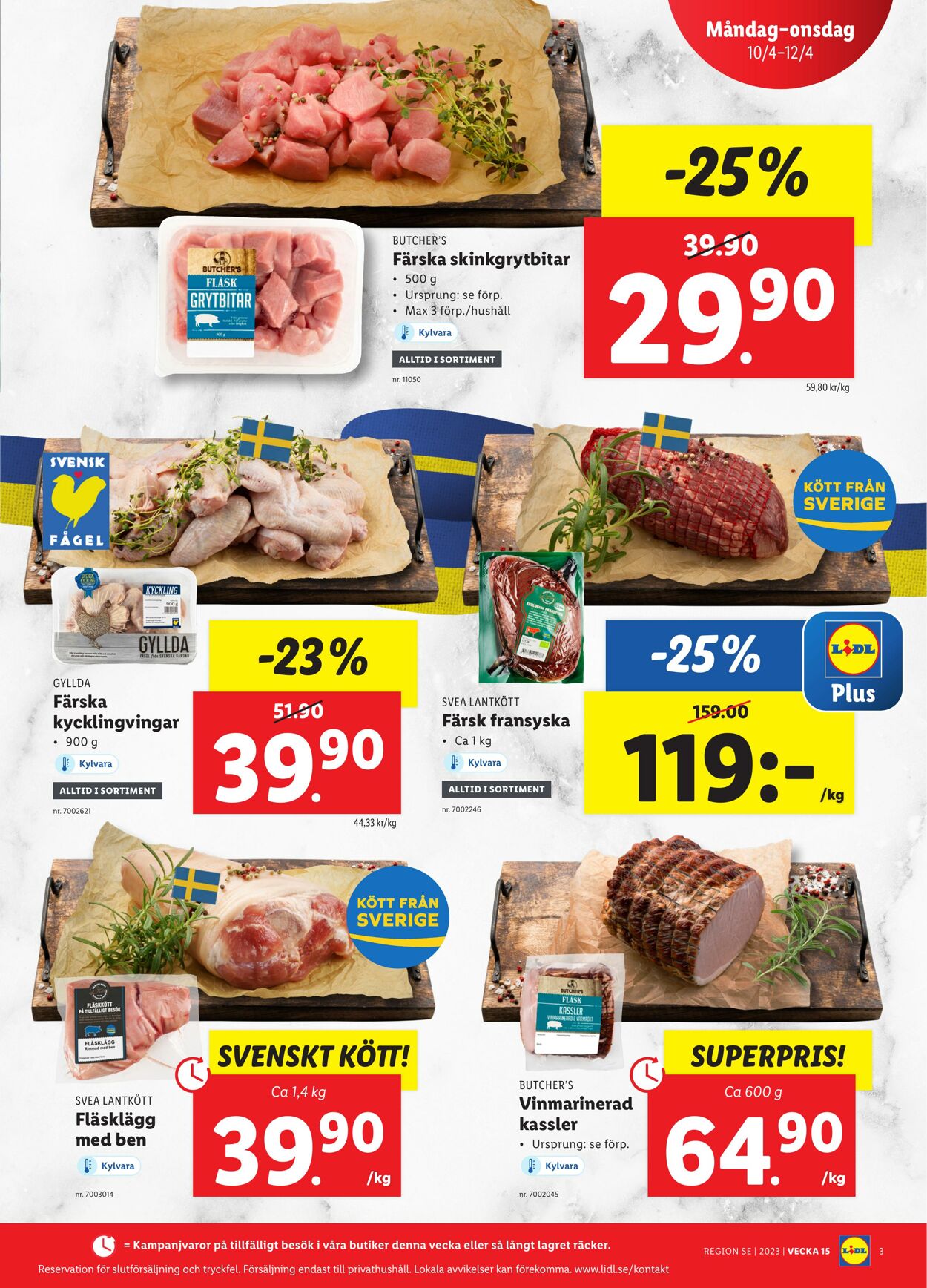 Erbjudanden Lidl 10.04.2023 - 16.04.2023