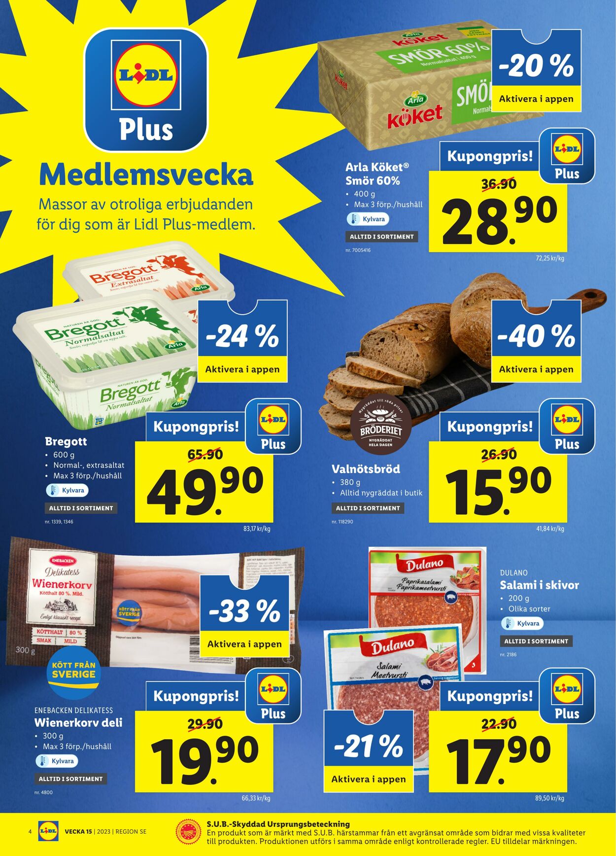 Erbjudanden Lidl 10.04.2023 - 16.04.2023