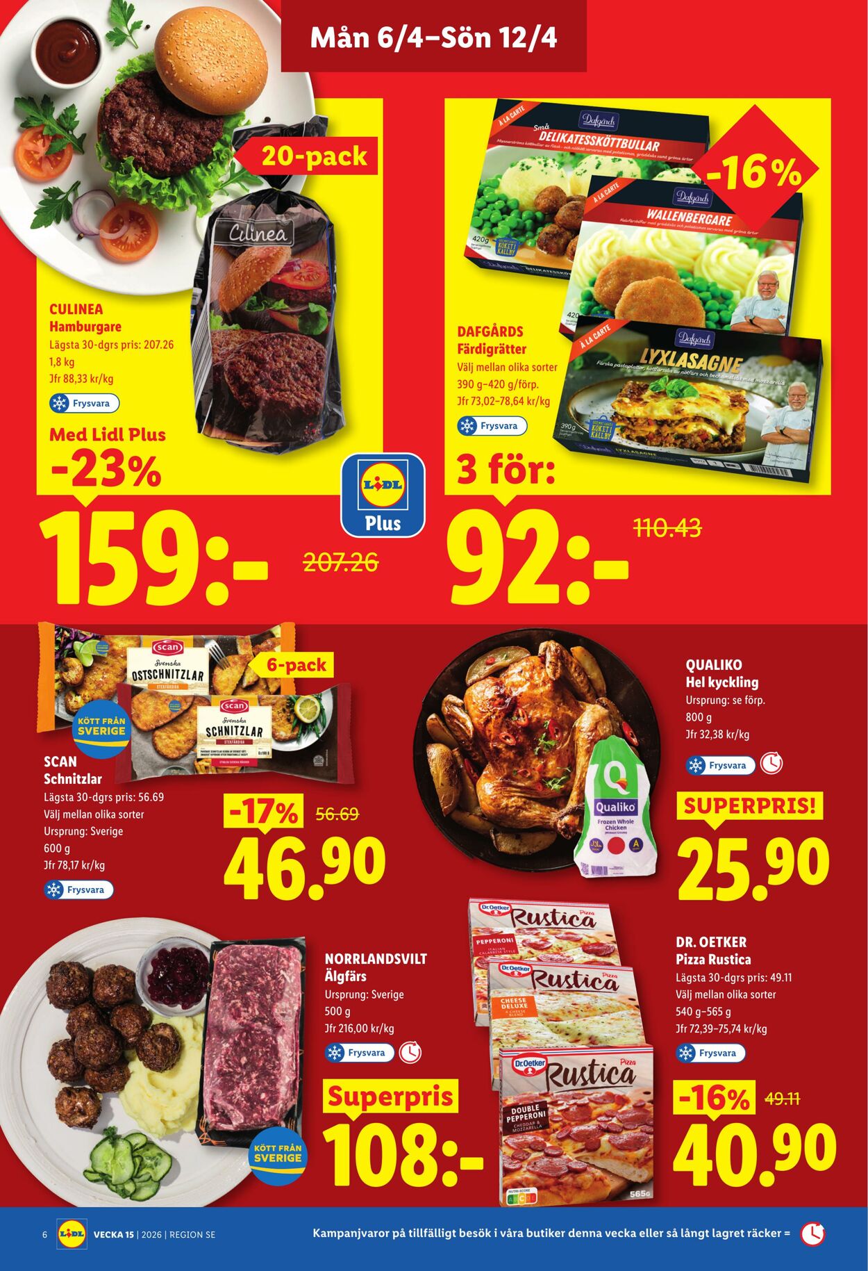 Erbjudanden Lidl 06.04.2026 - 12.04.2026