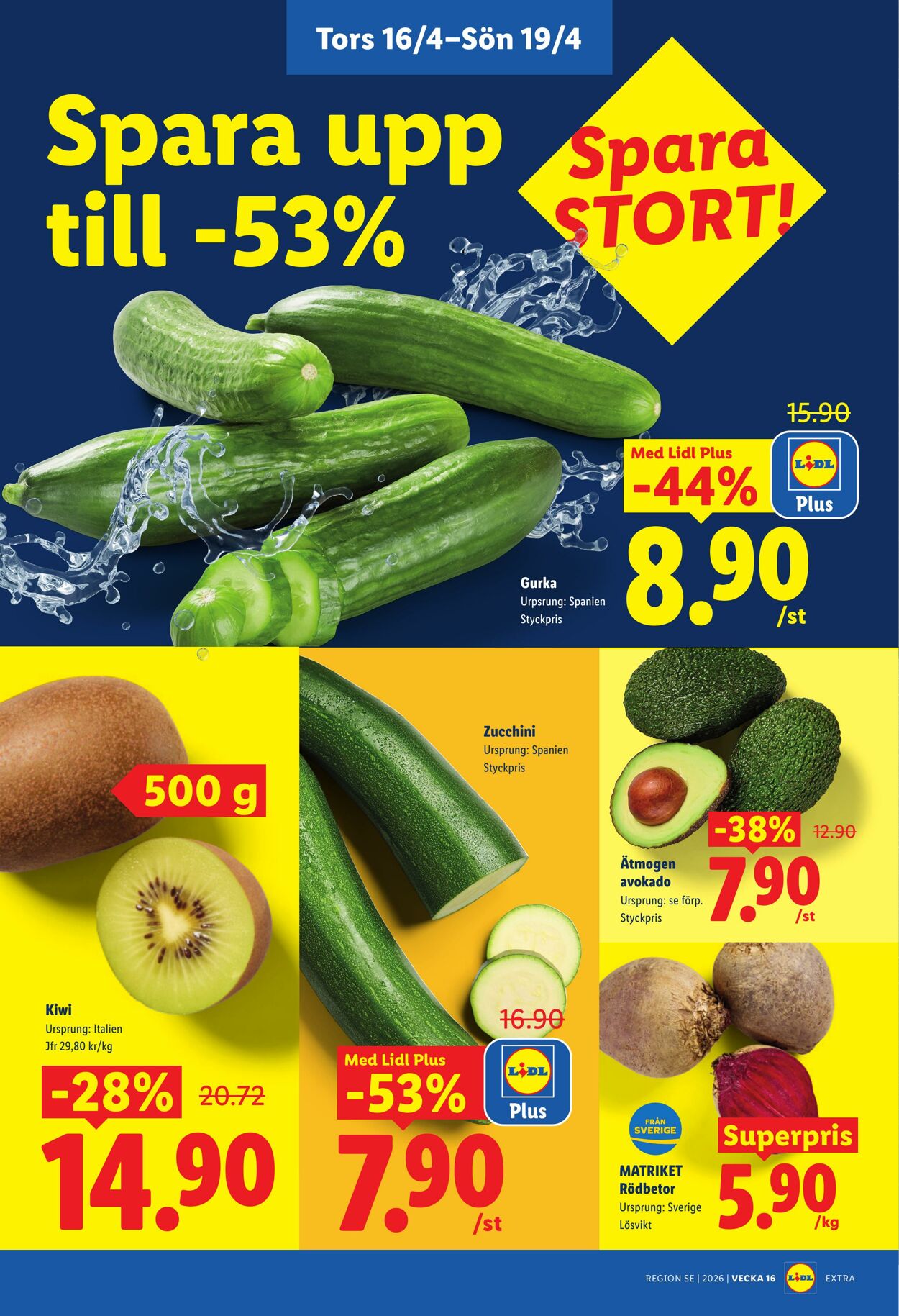 Erbjudanden Lidl 13.04.2026 - 19.04.2026