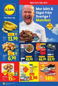 Erbjudanden Lidl 13.04.2026 - 19.04.2026