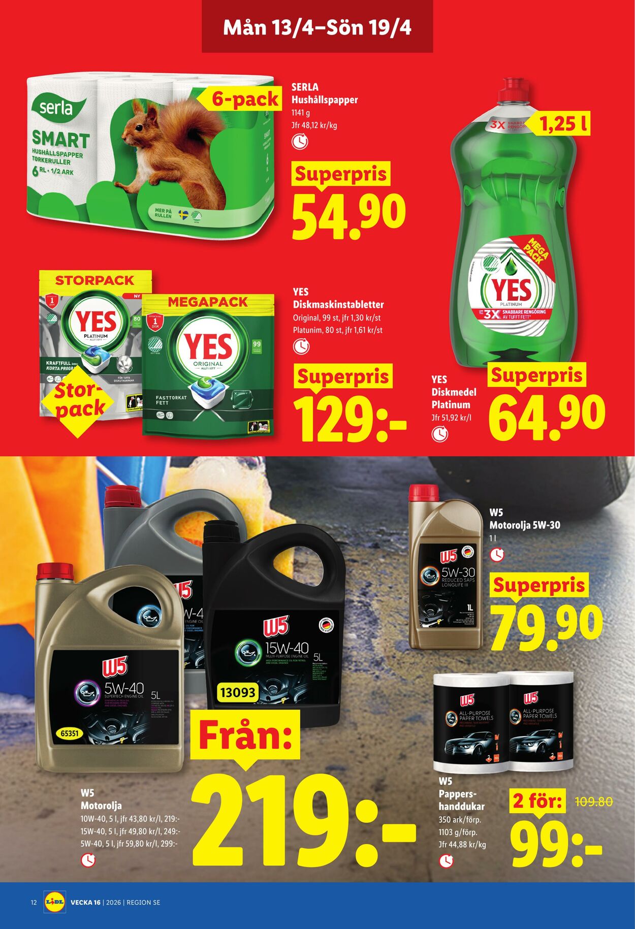 Erbjudanden Lidl 13.04.2026 - 19.04.2026