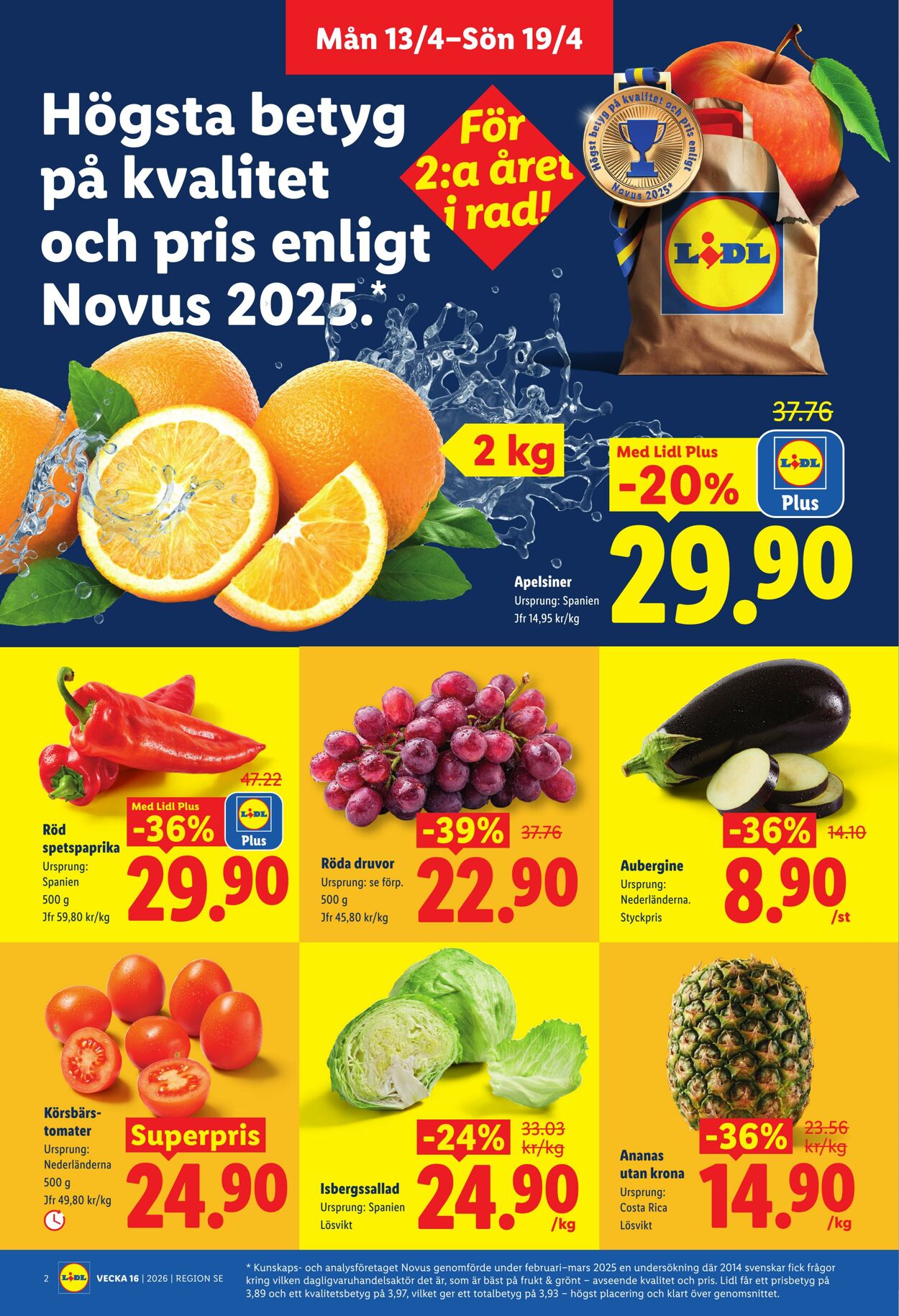 Erbjudanden Lidl 13.04.2026 - 19.04.2026
