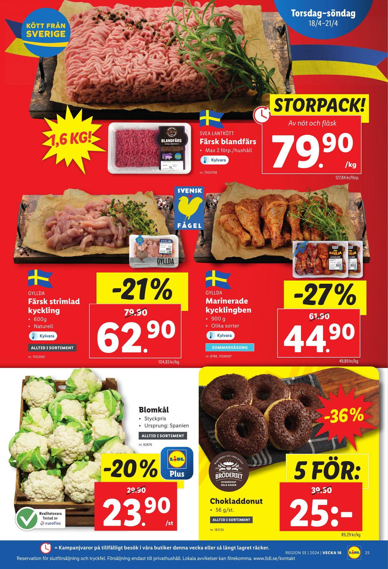 Erbjudanden Lidl 15.04.2024 - 21.04.2024