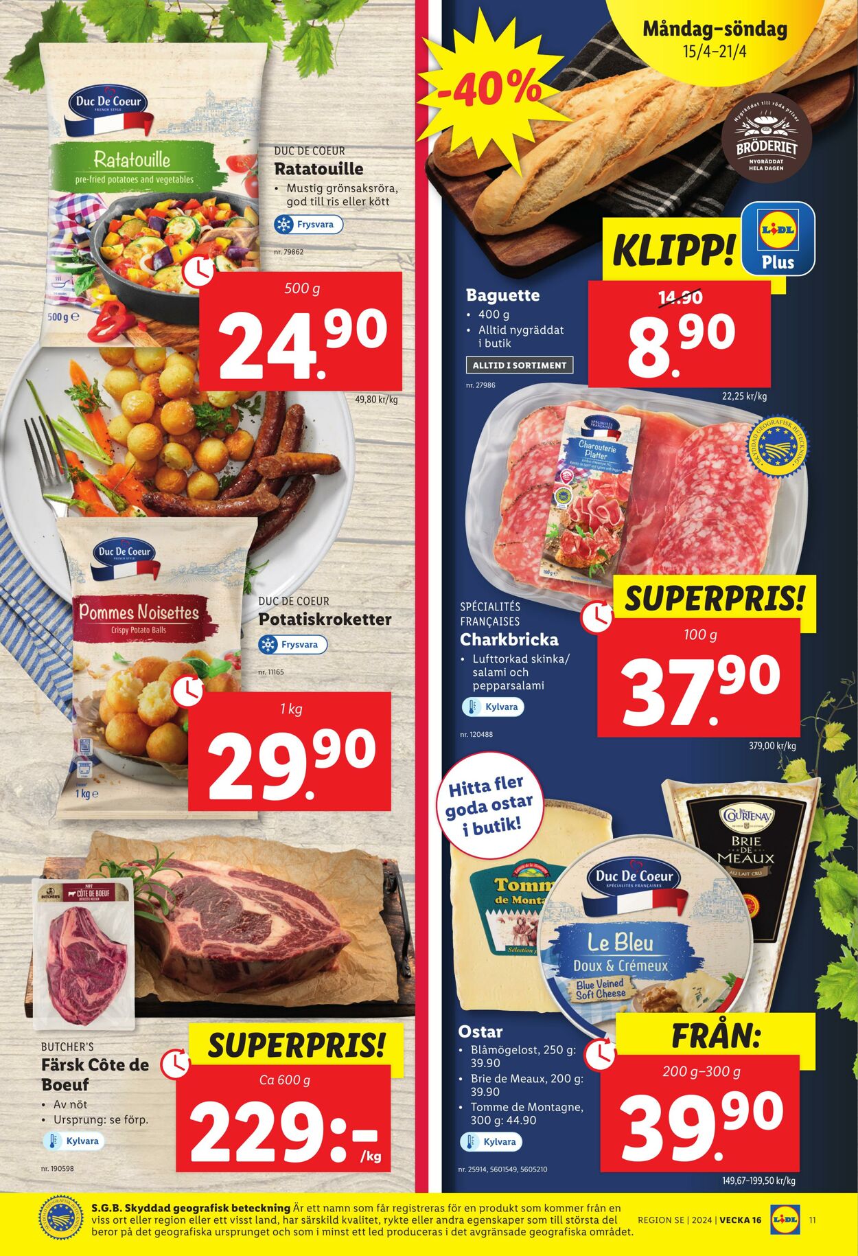 Erbjudanden Lidl 15.04.2024 - 21.04.2024