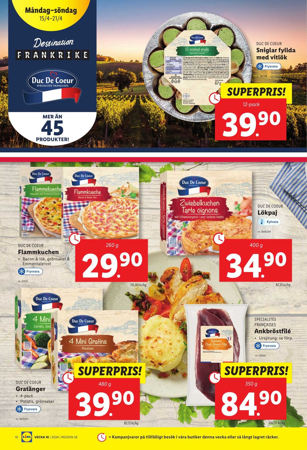 Erbjudanden Lidl 15.04.2024 - 21.04.2024