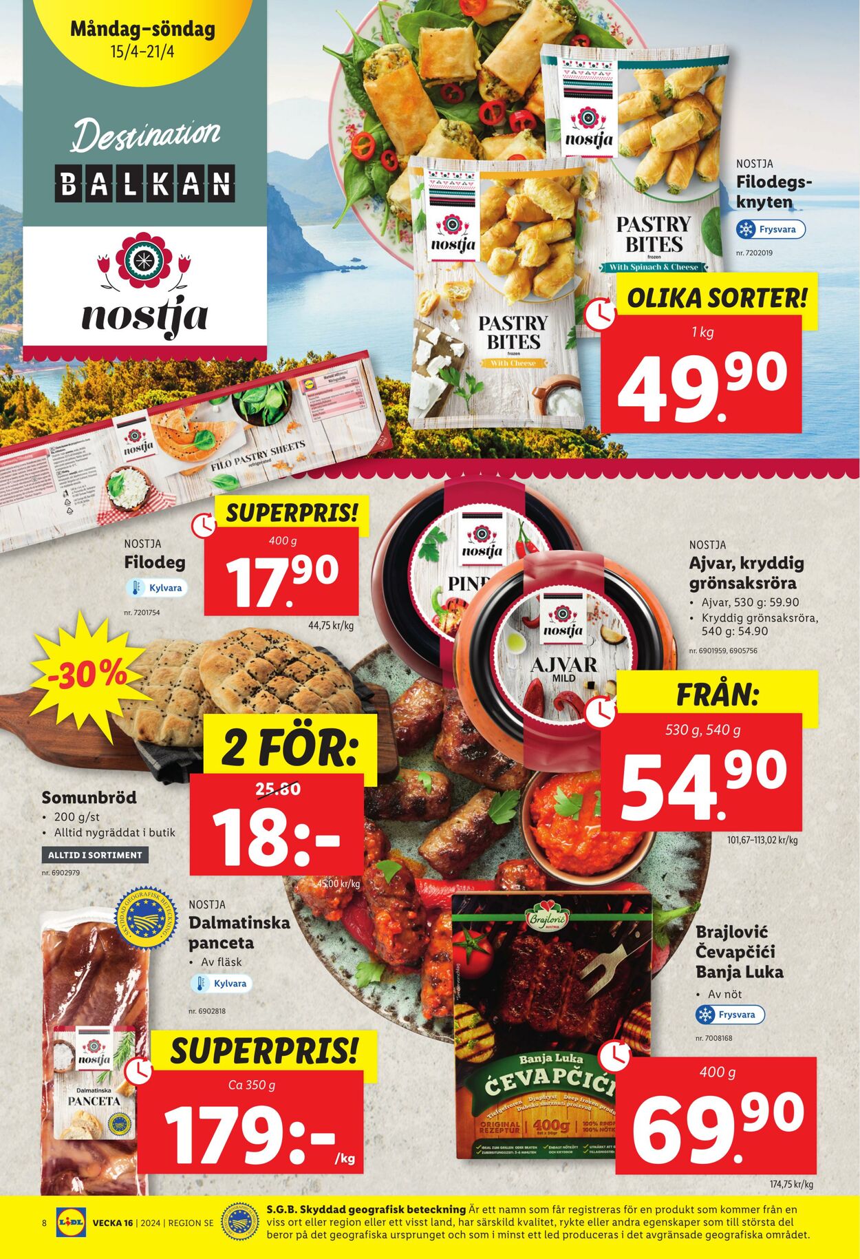 Erbjudanden Lidl 15.04.2024 - 21.04.2024