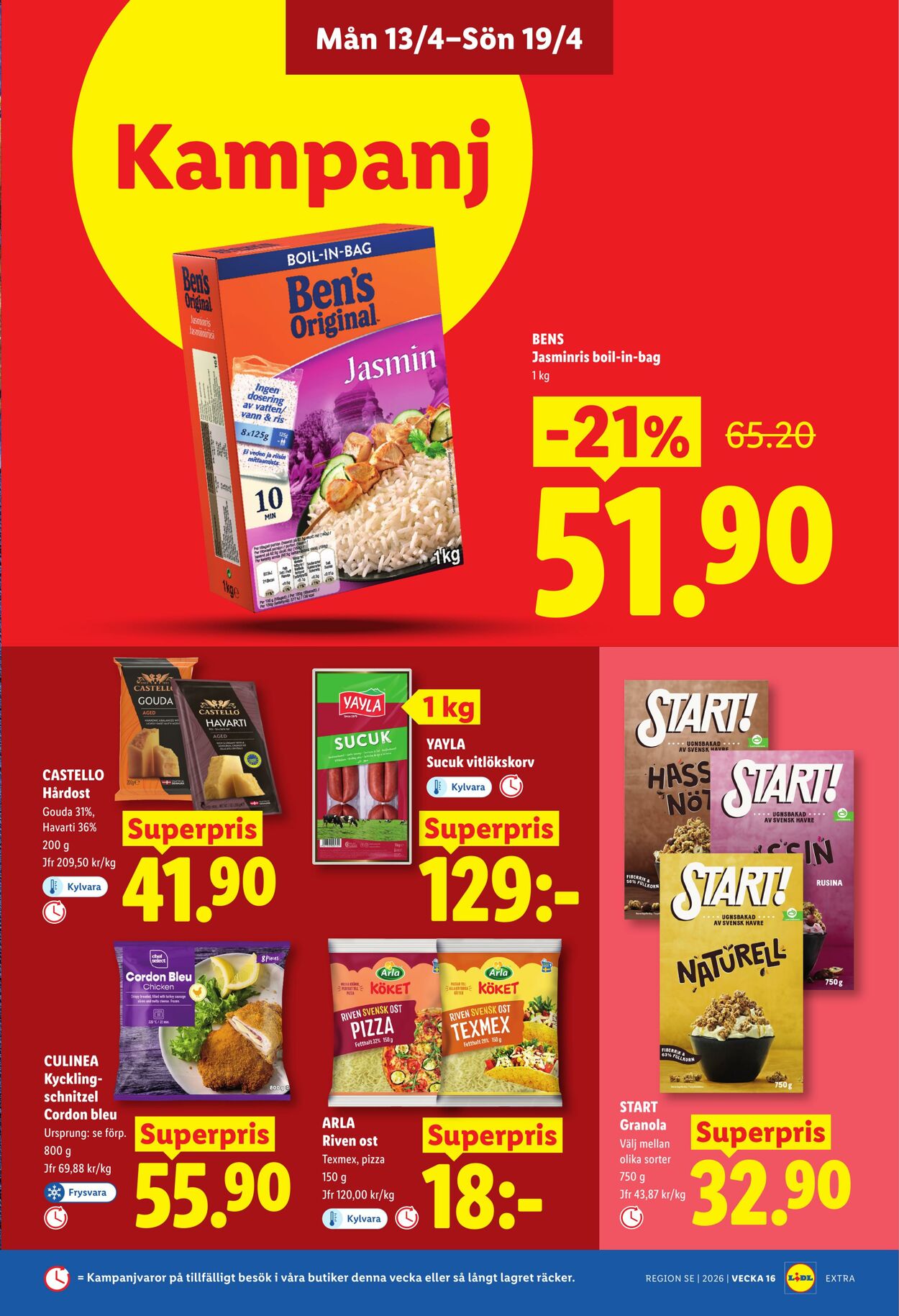 Erbjudanden Lidl 13.04.2026 - 19.04.2026