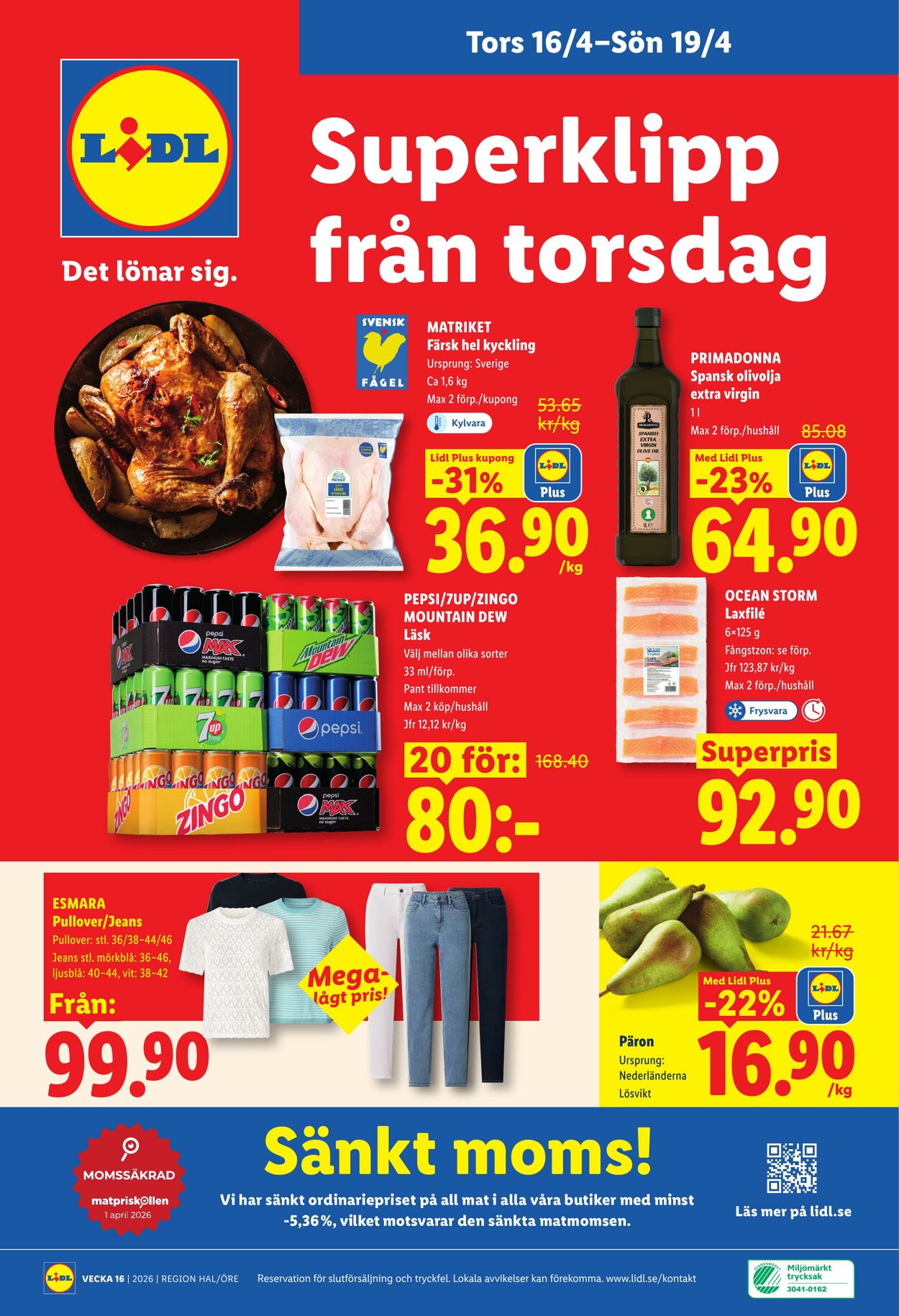 Erbjudanden Lidl 13.04.2026 - 19.04.2026