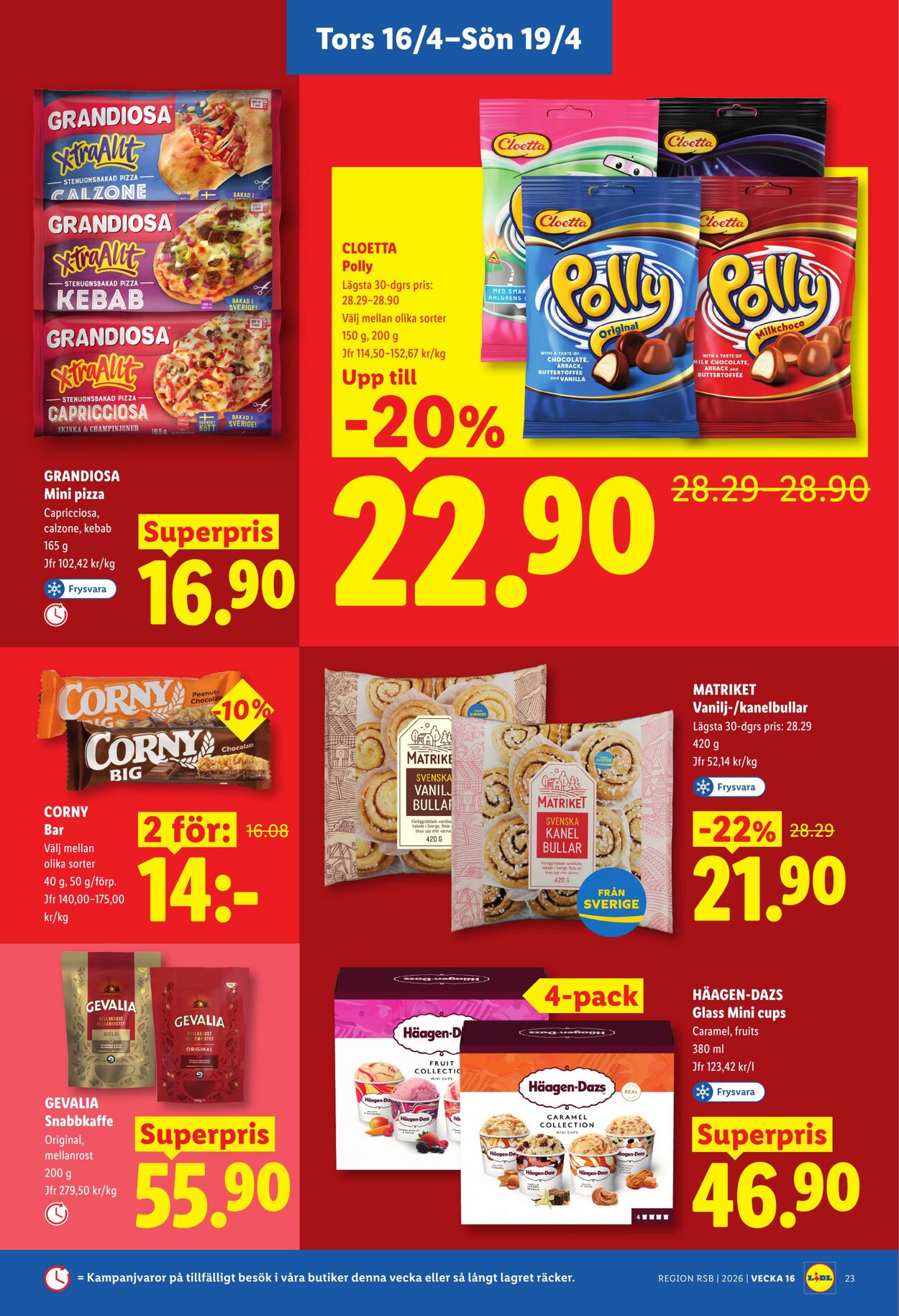 Erbjudanden Lidl 13.04.2026 - 19.04.2026
