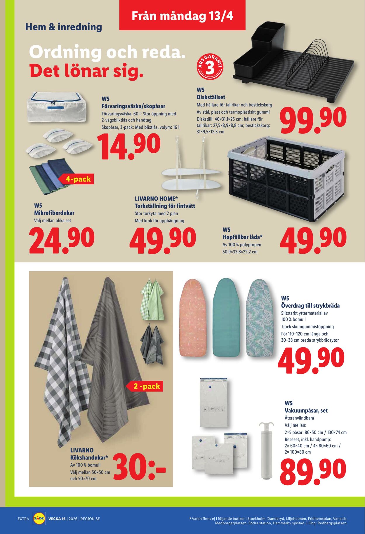 Erbjudanden Lidl 13.04.2026 - 19.04.2026