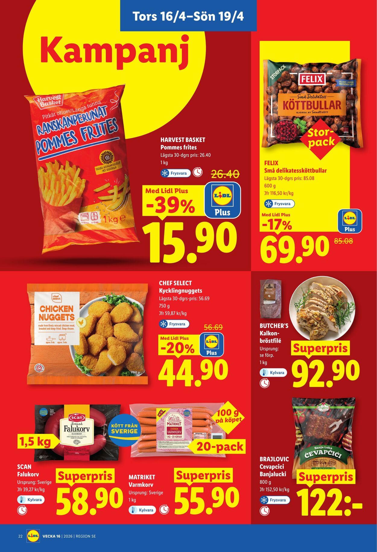 Erbjudanden Lidl 13.04.2026 - 19.04.2026