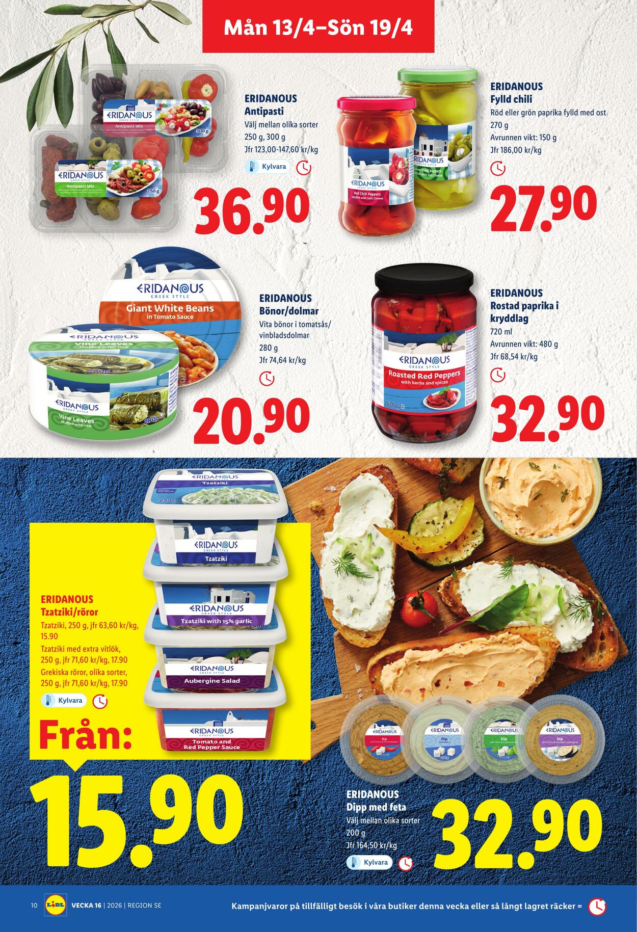 Erbjudanden Lidl 13.04.2026 - 19.04.2026