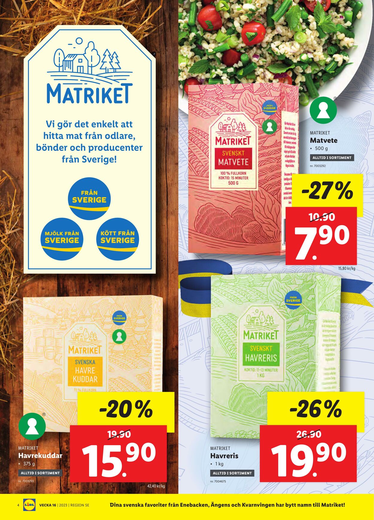 Erbjudanden Lidl 17.04.2023 - 23.04.2023