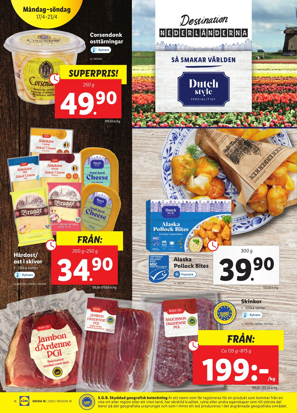 Erbjudanden Lidl 17.04.2023 - 23.04.2023