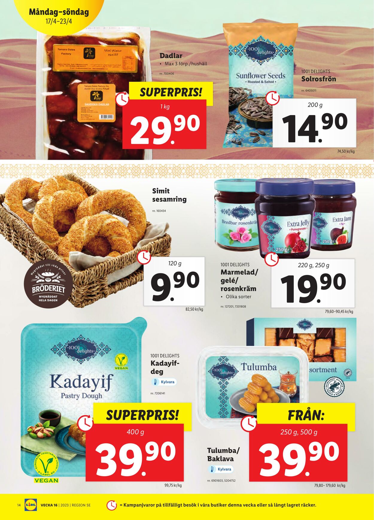 Erbjudanden Lidl 17.04.2023 - 23.04.2023