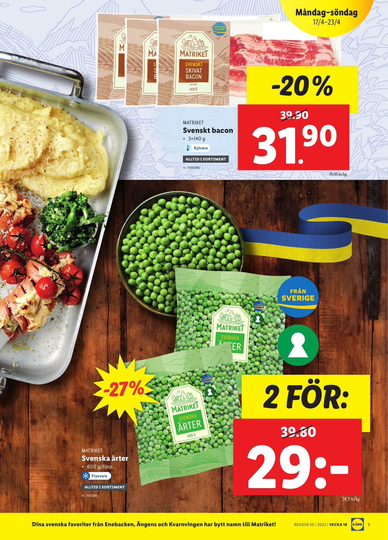 Erbjudanden Lidl 17.04.2023 - 23.04.2023