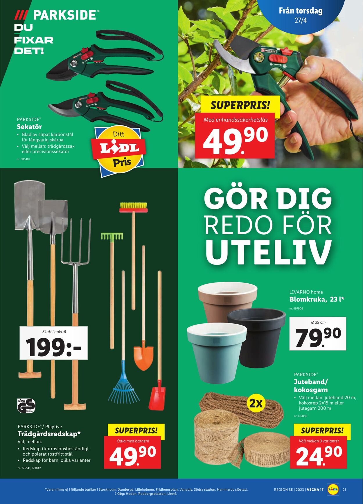 Erbjudanden Lidl 24.04.2023 - 30.04.2023