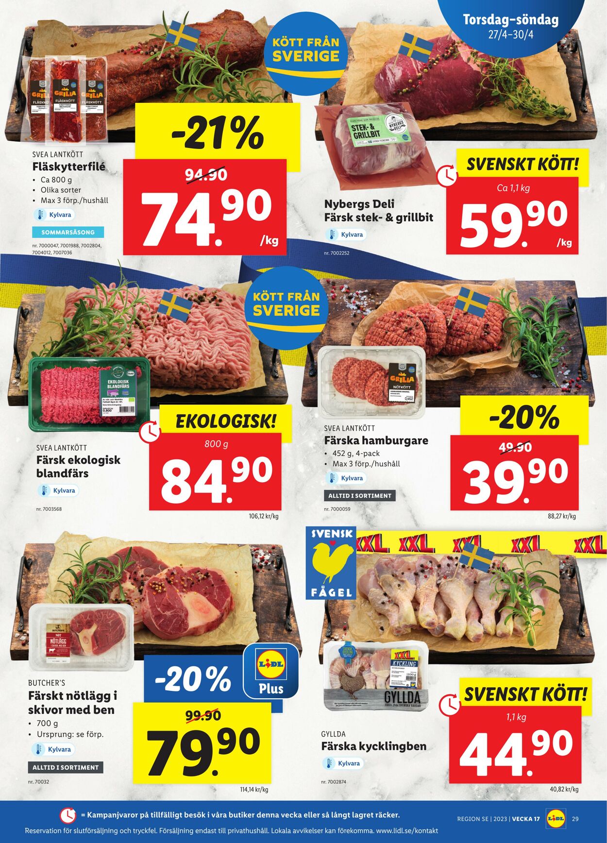 Erbjudanden Lidl 24.04.2023 - 30.04.2023