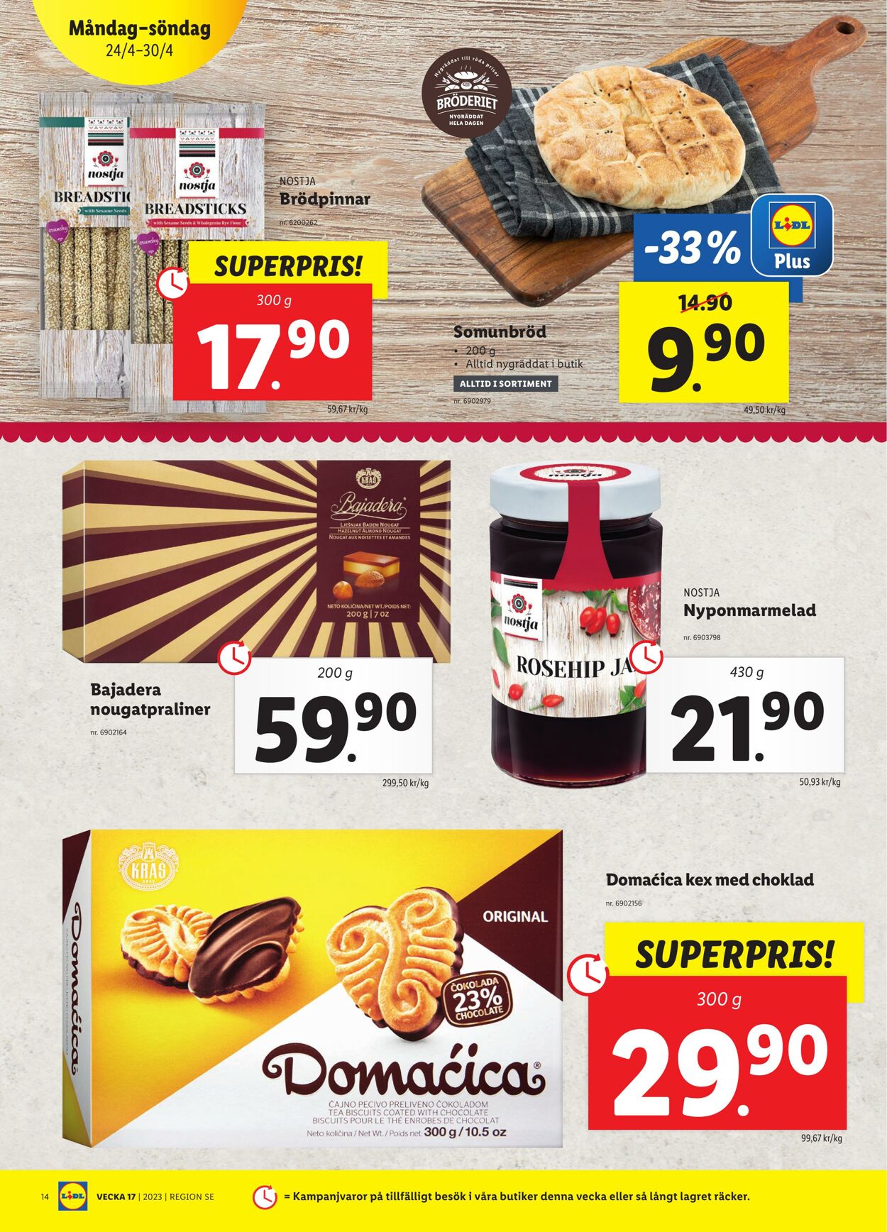 Erbjudanden Lidl 24.04.2023 - 30.04.2023