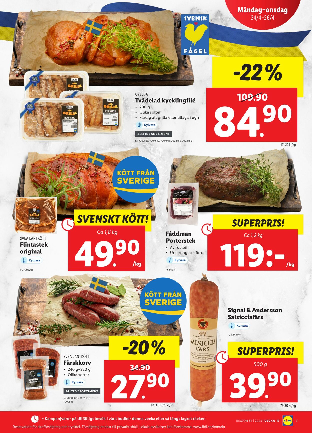 Erbjudanden Lidl 24.04.2023 - 30.04.2023