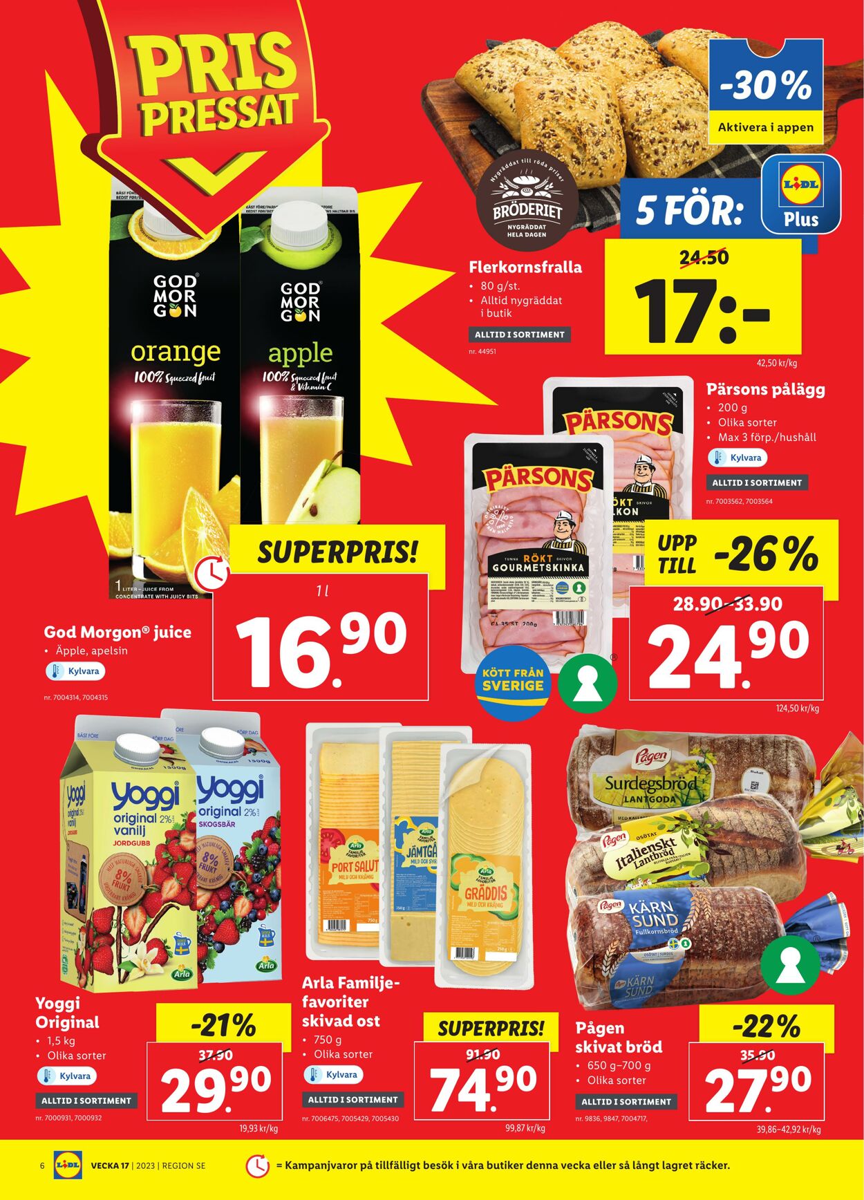 Erbjudanden Lidl 24.04.2023 - 30.04.2023