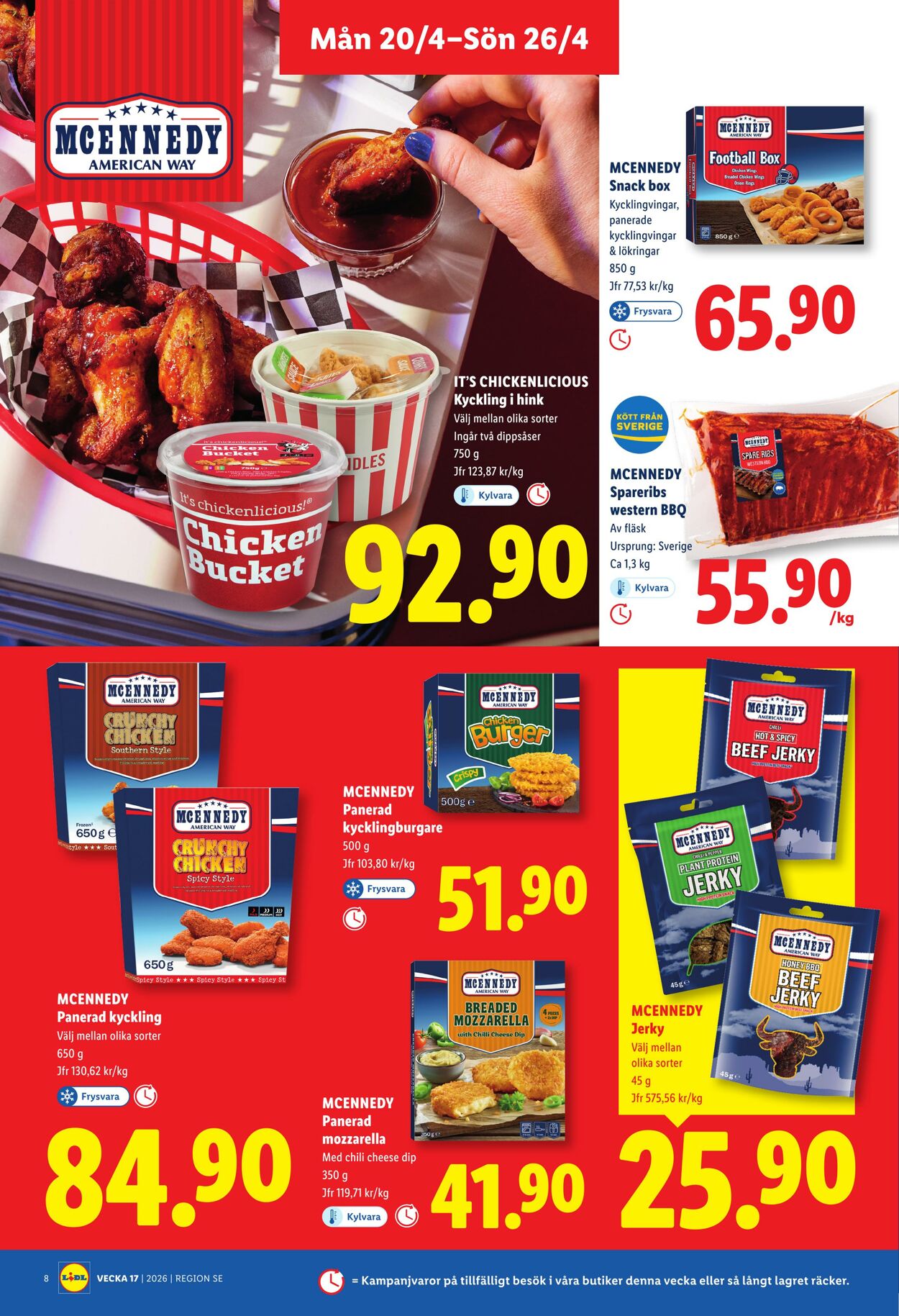 Erbjudanden Lidl 20.04.2026 - 26.04.2026