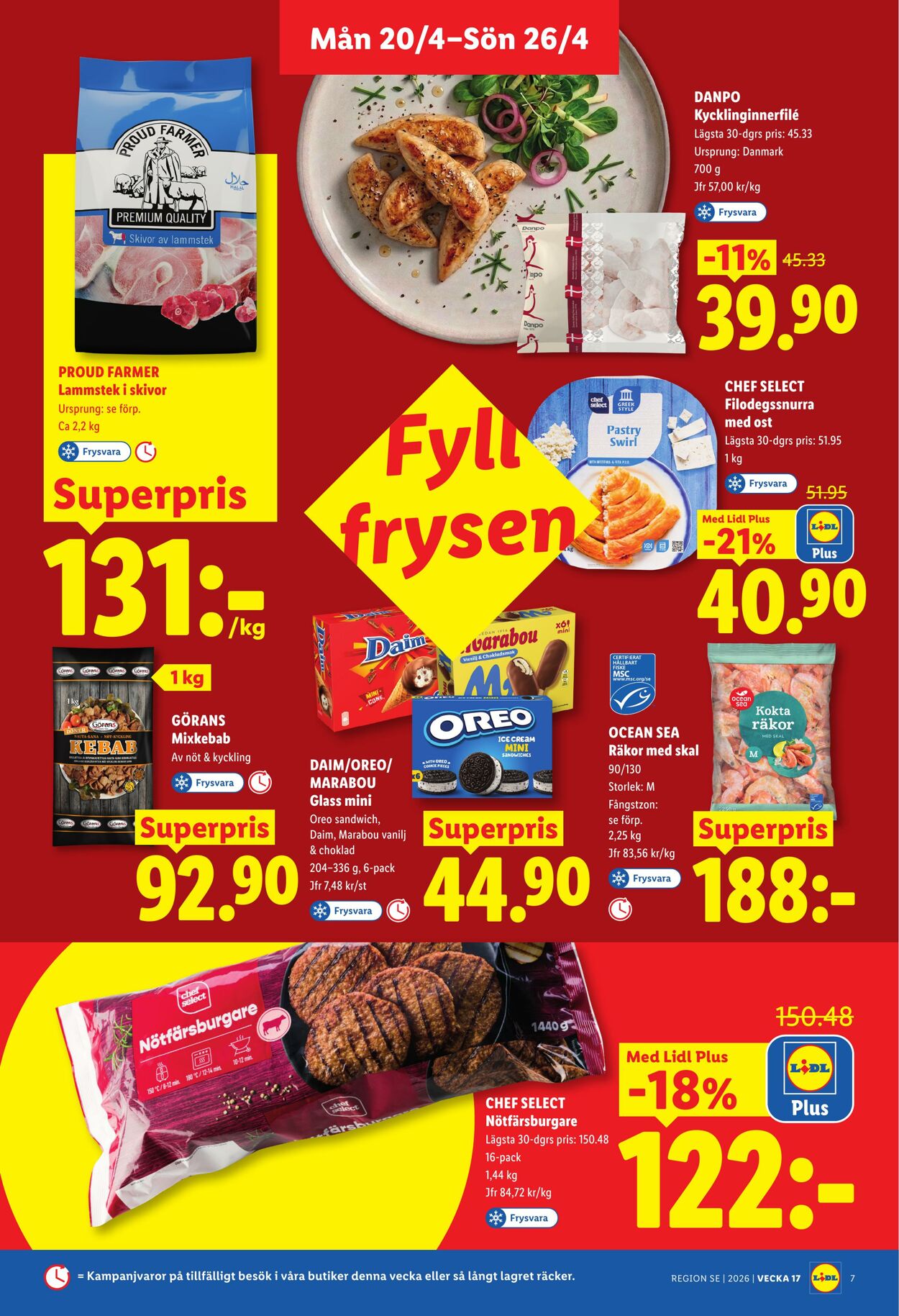 Erbjudanden Lidl 20.04.2026 - 26.04.2026