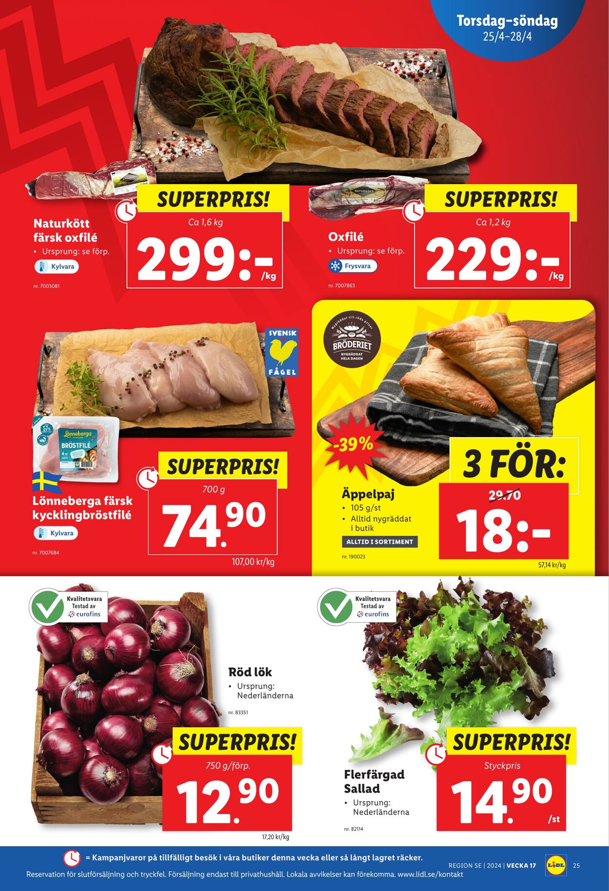 Erbjudanden Lidl 22.04.2024 - 28.04.2024