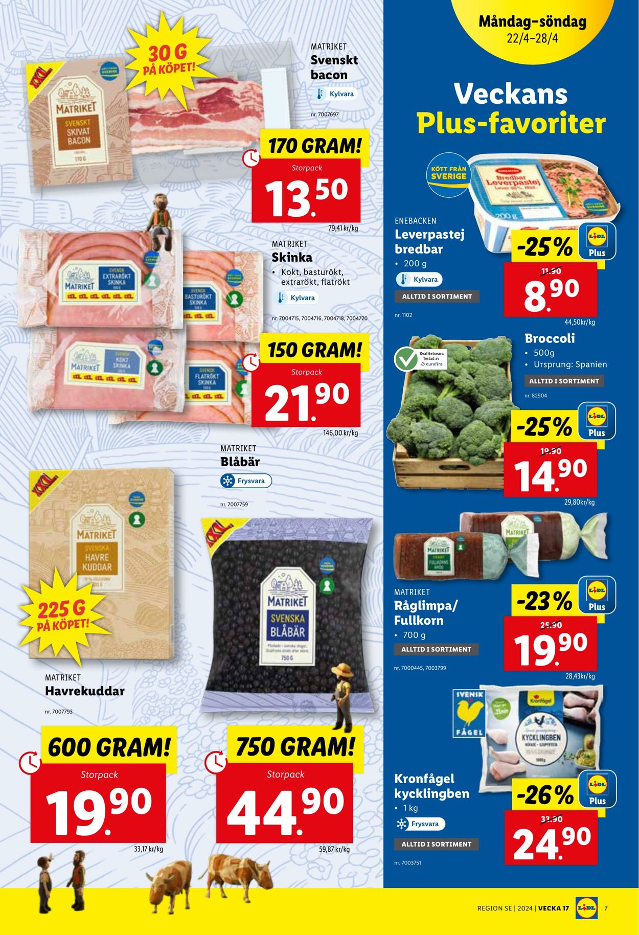 Erbjudanden Lidl 22.04.2024 - 28.04.2024