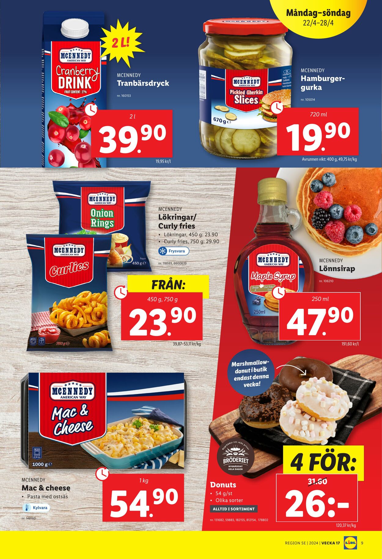 Erbjudanden Lidl 22.04.2024 - 28.04.2024