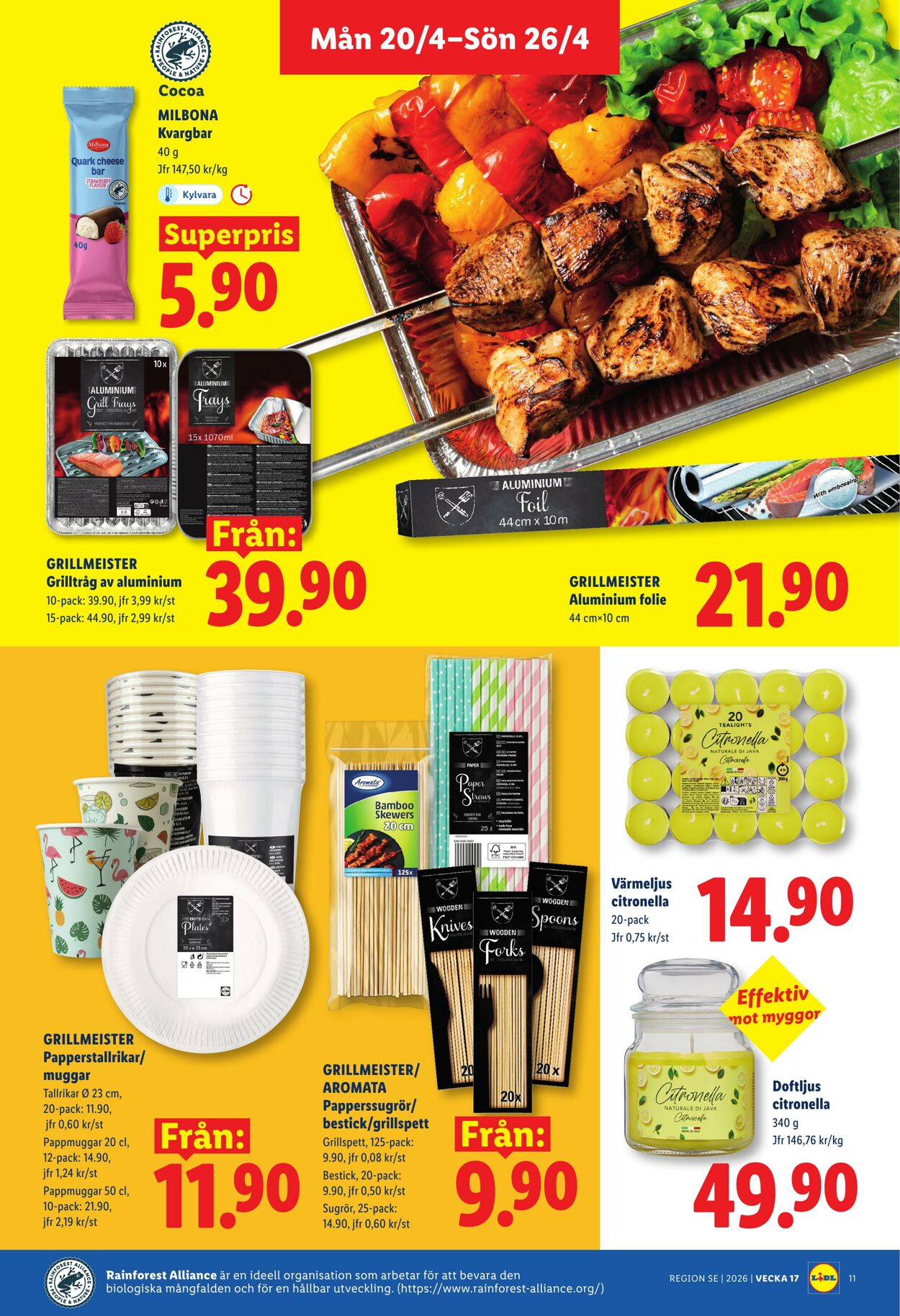 Erbjudanden Lidl 20.04.2026 - 26.04.2026